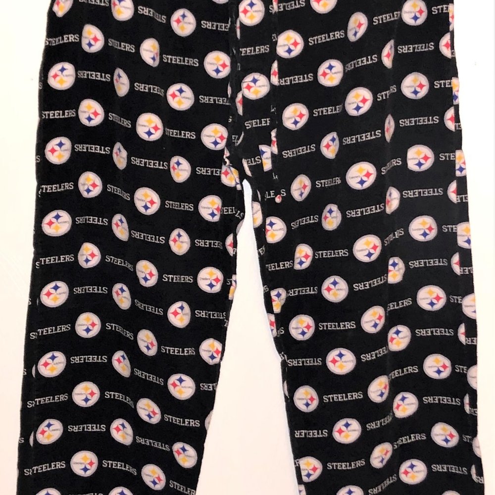 Steeler team flannel pajama/lounge pants 2XL.